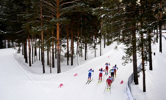 Russia Spartakiad Cross-Country Skiing Women Sprint