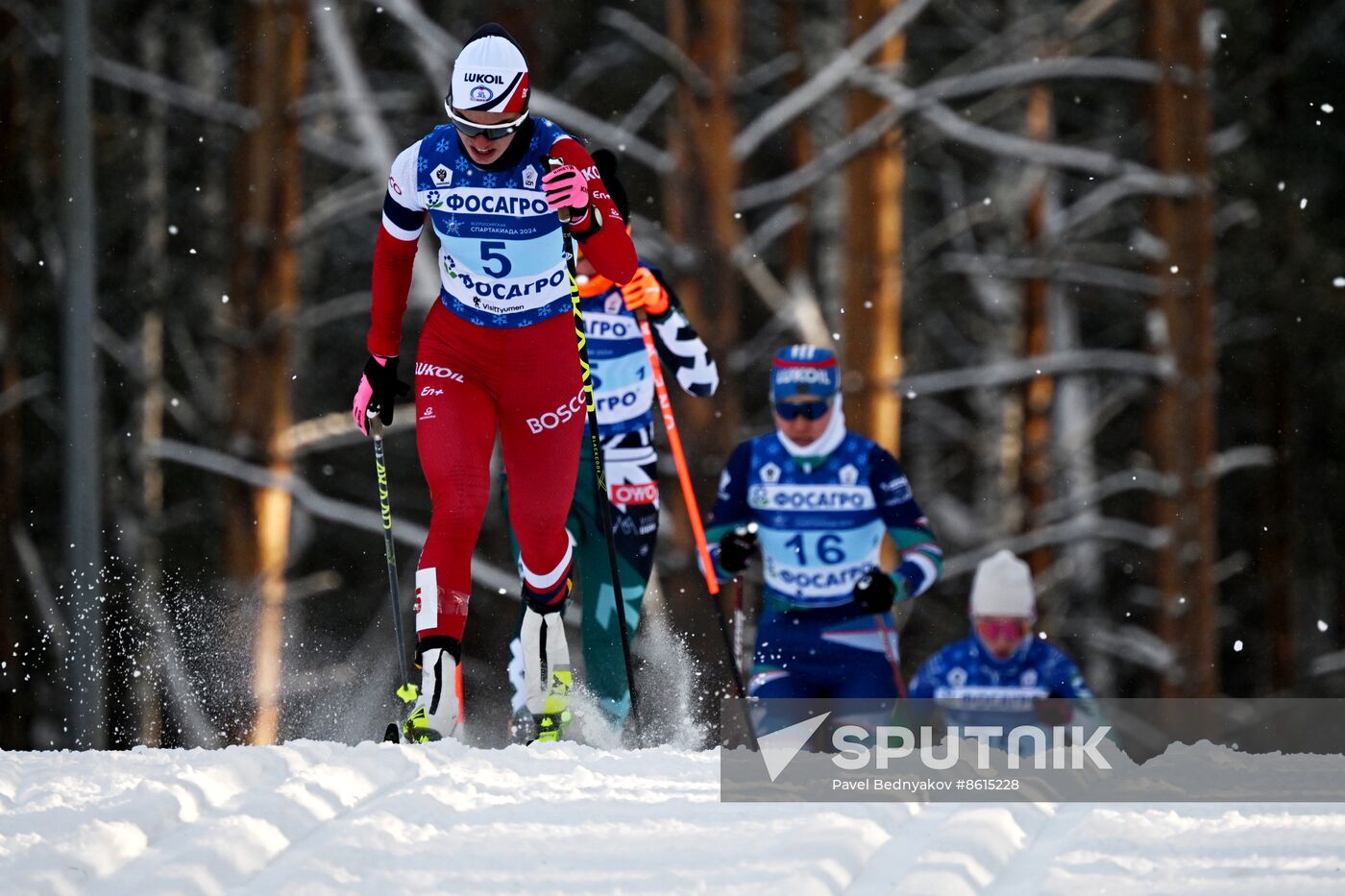 Russia Spartakiad Cross-Country Skiing Women Sprint