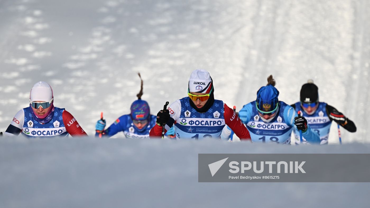 Russia Spartakiad Cross-Country Skiing Women Sprint