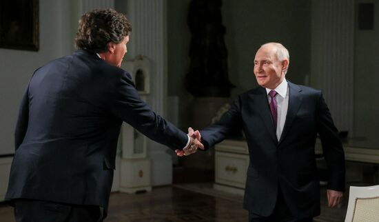 Russia Putin Carlson Interview