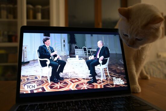 Russia Putin Carlson Interview