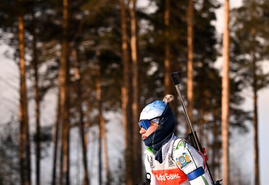 Russia Spartakiad Biathlon Training