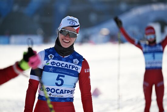 Russia Spartakiad Cross-Country Skiing Women Sprint