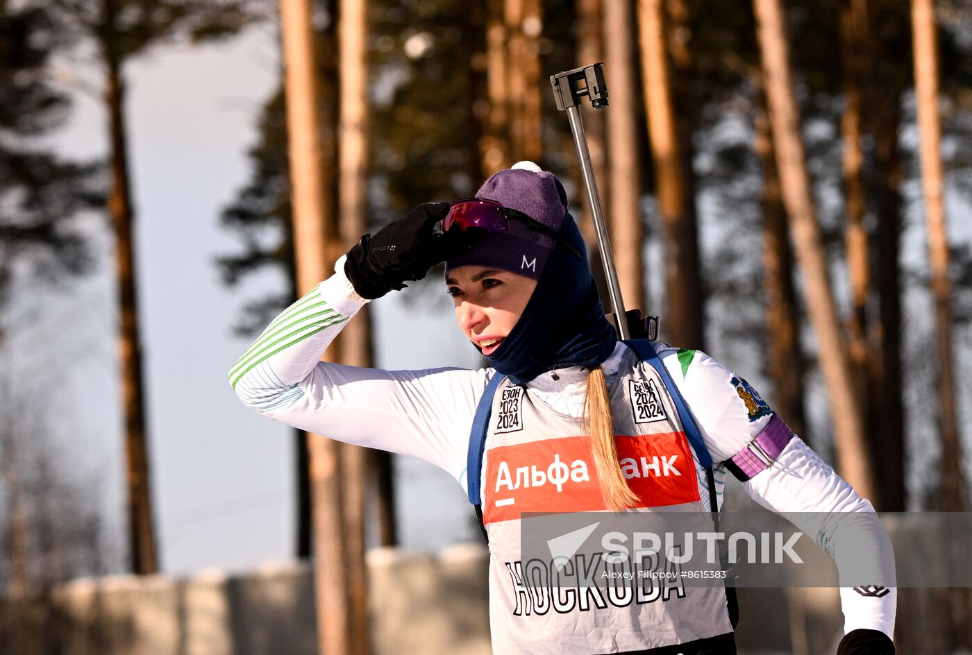 Russia Spartakiad Biathlon Training