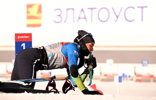 Russia Spartakiad Biathlon Training