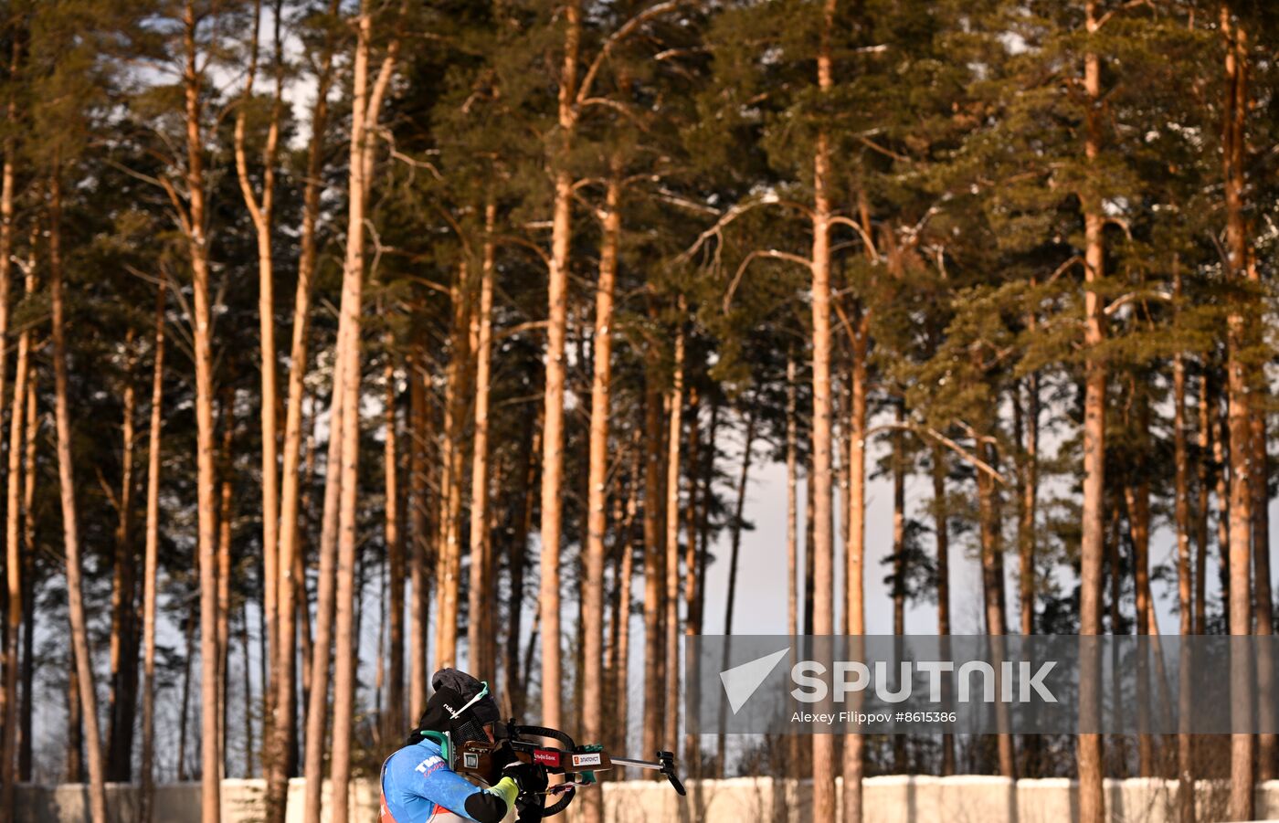 Russia Spartakiad Biathlon Training