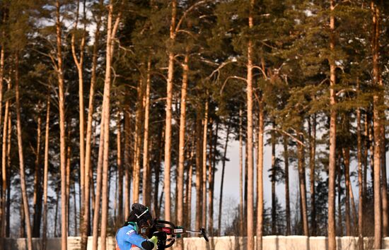 Russia Spartakiad Biathlon Training