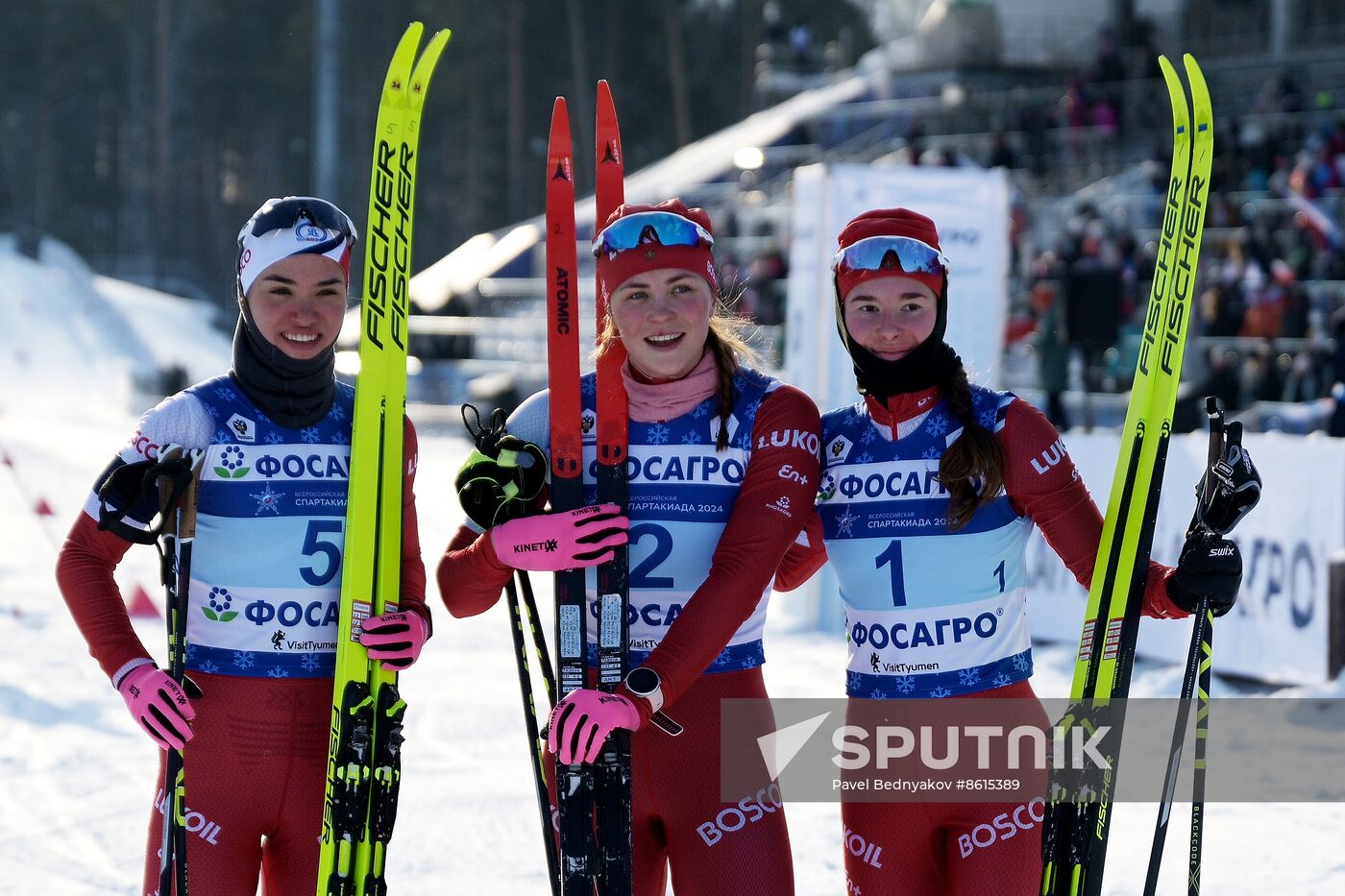 Russia Spartakiad Cross-Country Skiing Women Sprint