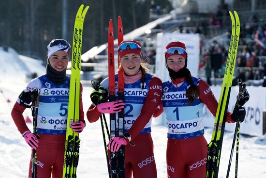 Russia Spartakiad Cross-Country Skiing Women Sprint