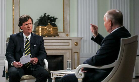 Russia Putin Carlson Interview