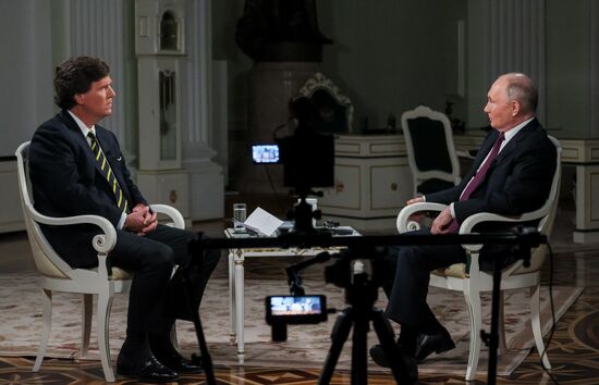 Russia Putin Carlson Interview