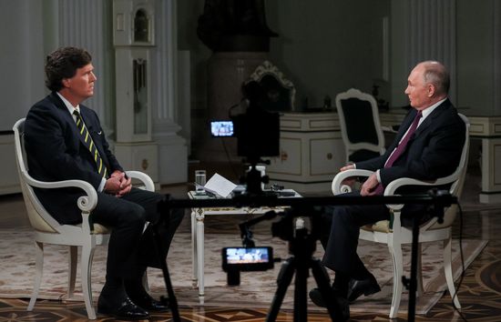 Russia Putin Carlson Interview