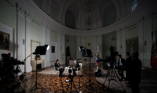 Russia Putin Carlson Interview