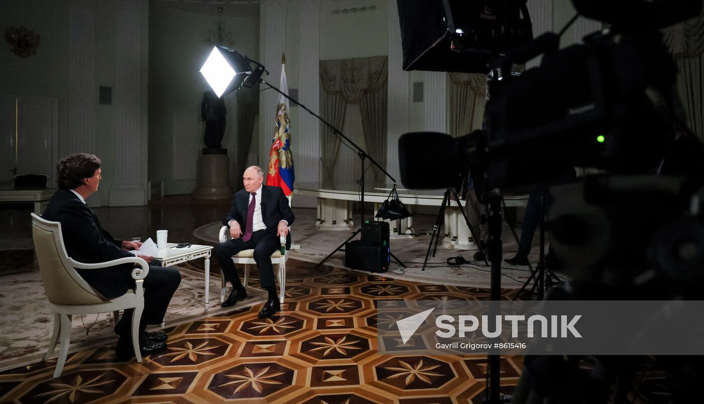 Russia Putin Carlson Interview