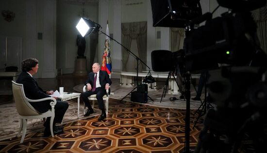 Russia Putin Carlson Interview