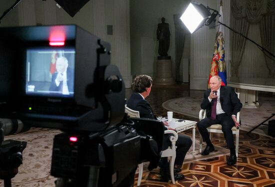 Russia Putin Carlson Interview