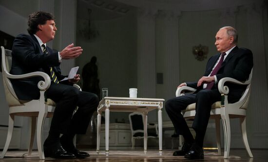 Russia Putin Carlson Interview