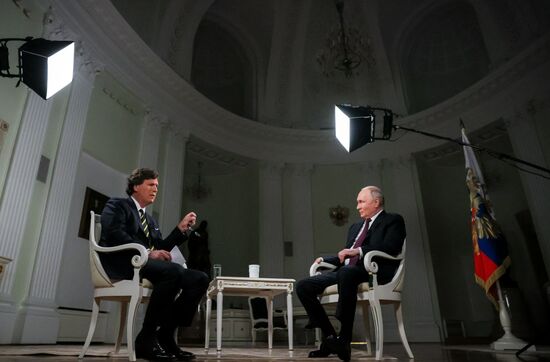 Russia Putin Carlson Interview