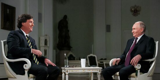 Russia Putin Carlson Interview