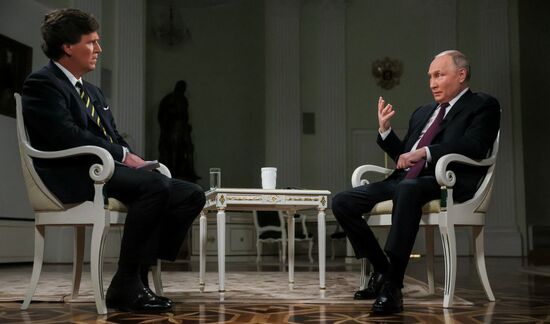 Russia Putin Carlson Interview