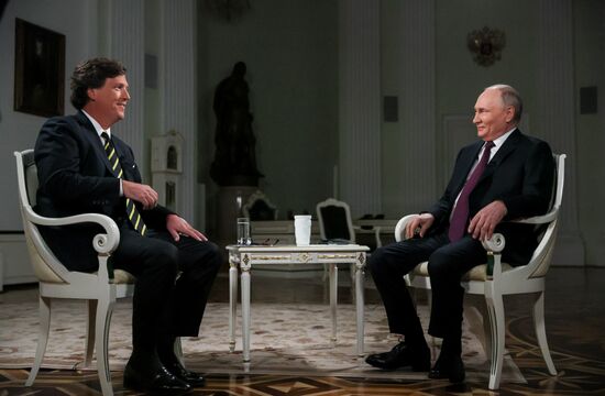 Russia Putin Carlson Interview