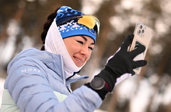 Russia Spartakiad Biathlon Training