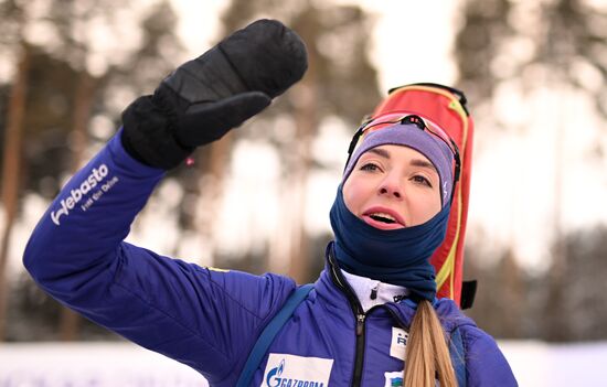 Russia Spartakiad Biathlon Training