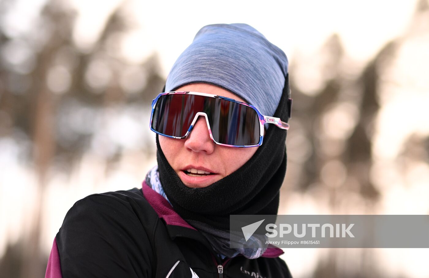 Russia Spartakiad Biathlon Training