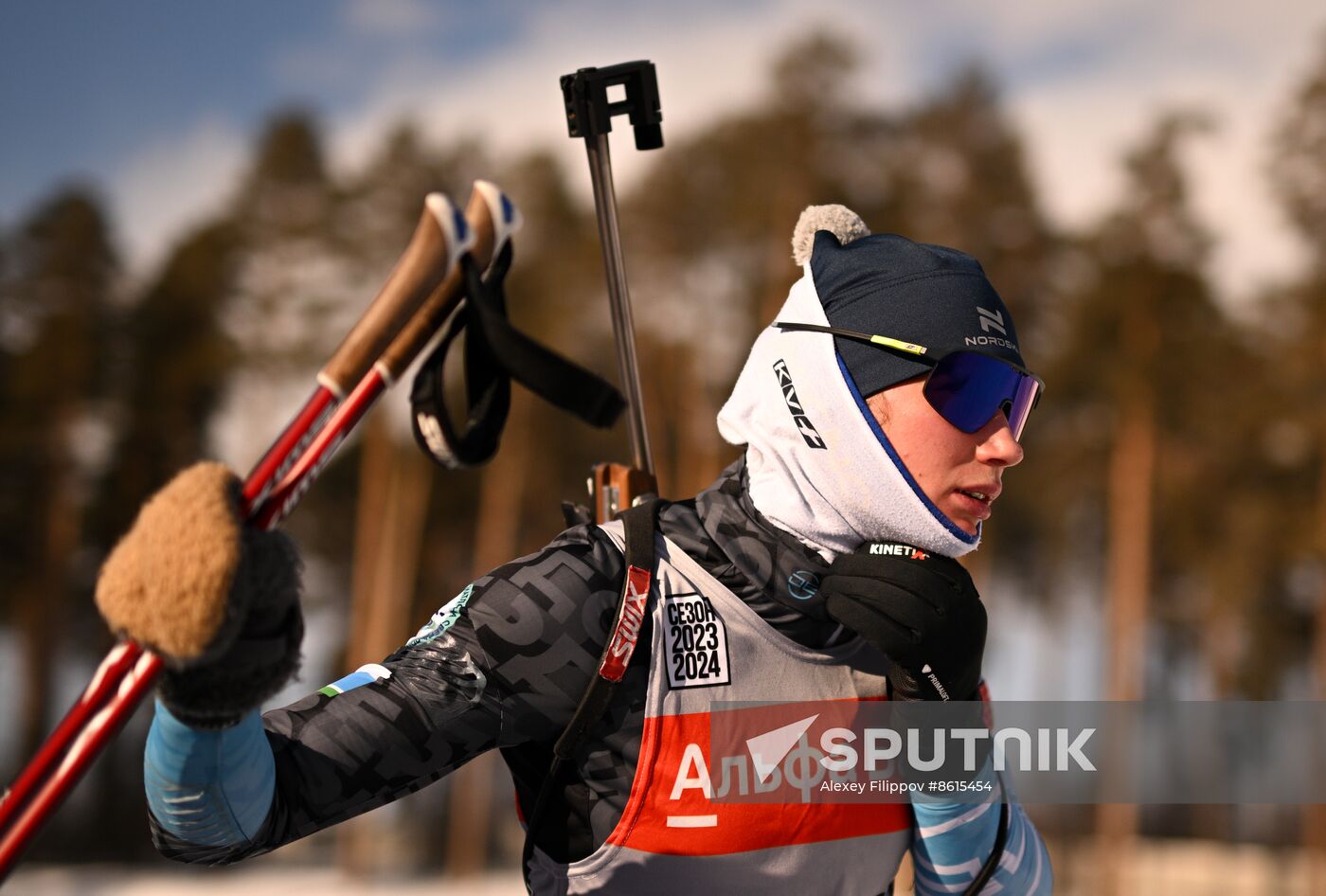 Russia Spartakiad Biathlon Training