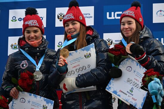 Russia Spartakiad Cross-Country Skiing Women Sprint