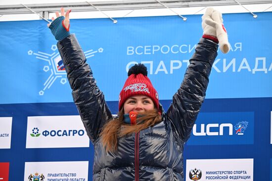 Russia Spartakiad Cross-Country Skiing Women Sprint