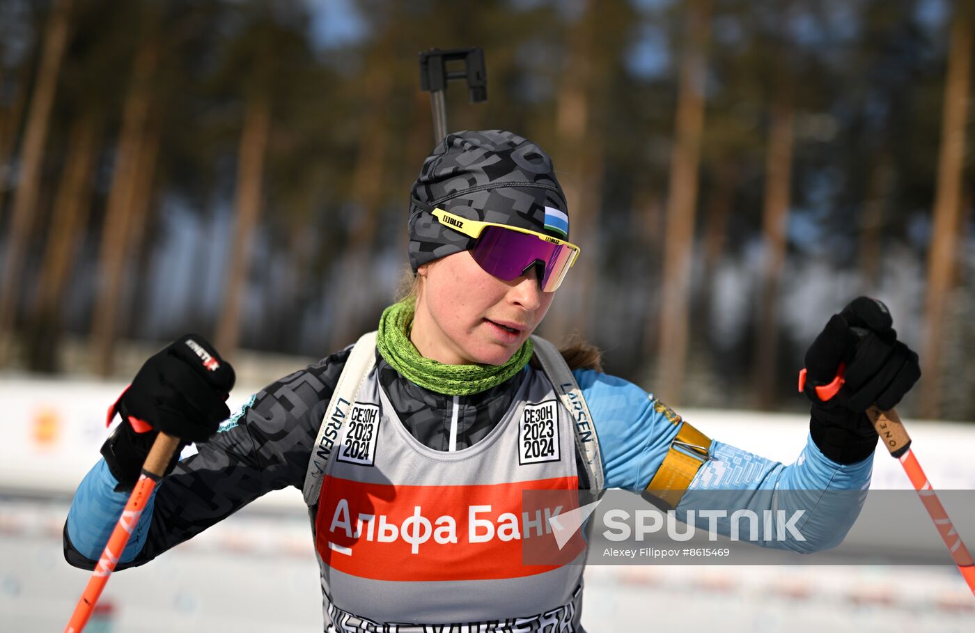 Russia Spartakiad Biathlon Training