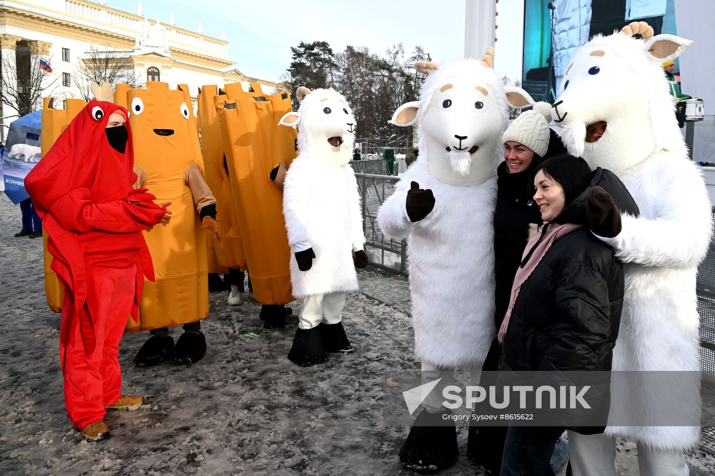 EXPO RUSSIA. Agricultural parade