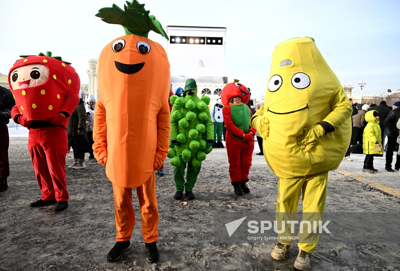 EXPO RUSSIA. Agricultural parade