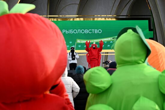 EXPO RUSSIA. Agricultural parade