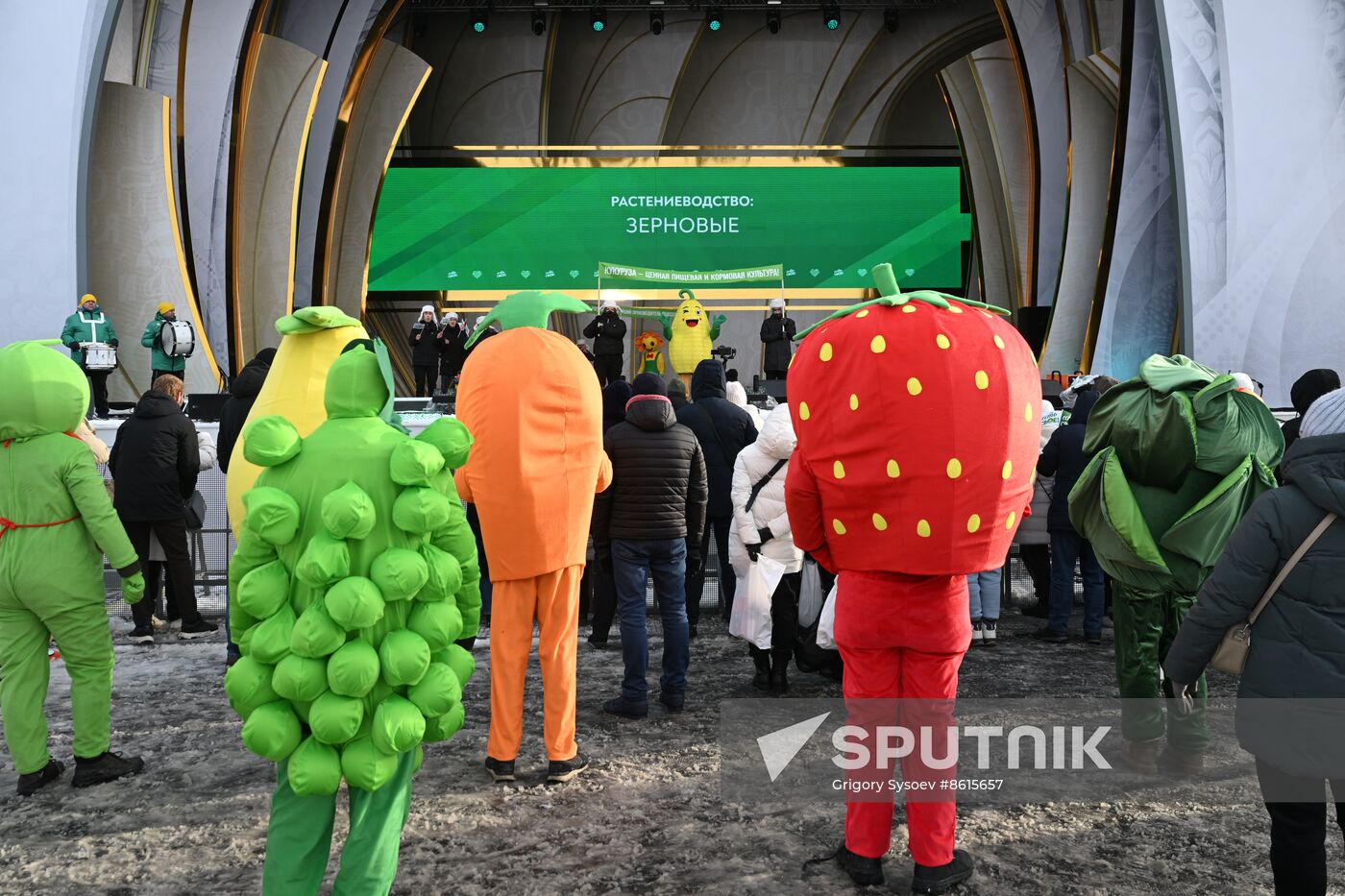 EXPO RUSSIA. Agricultural parade