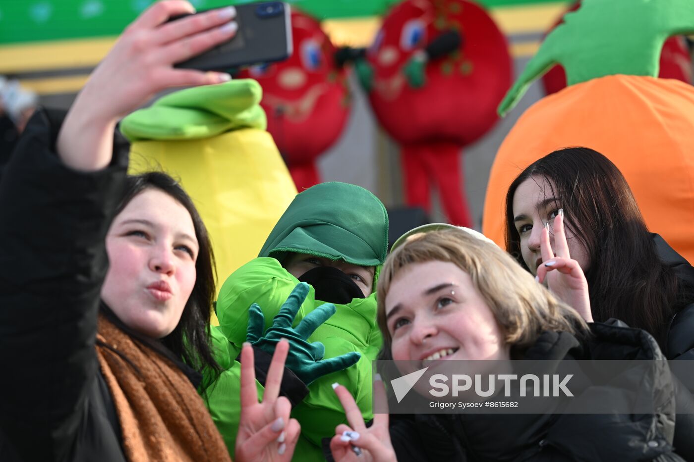 EXPO RUSSIA. Agricultural parade