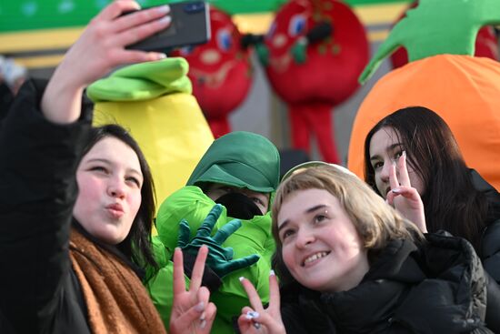 EXPO RUSSIA. Agricultural parade