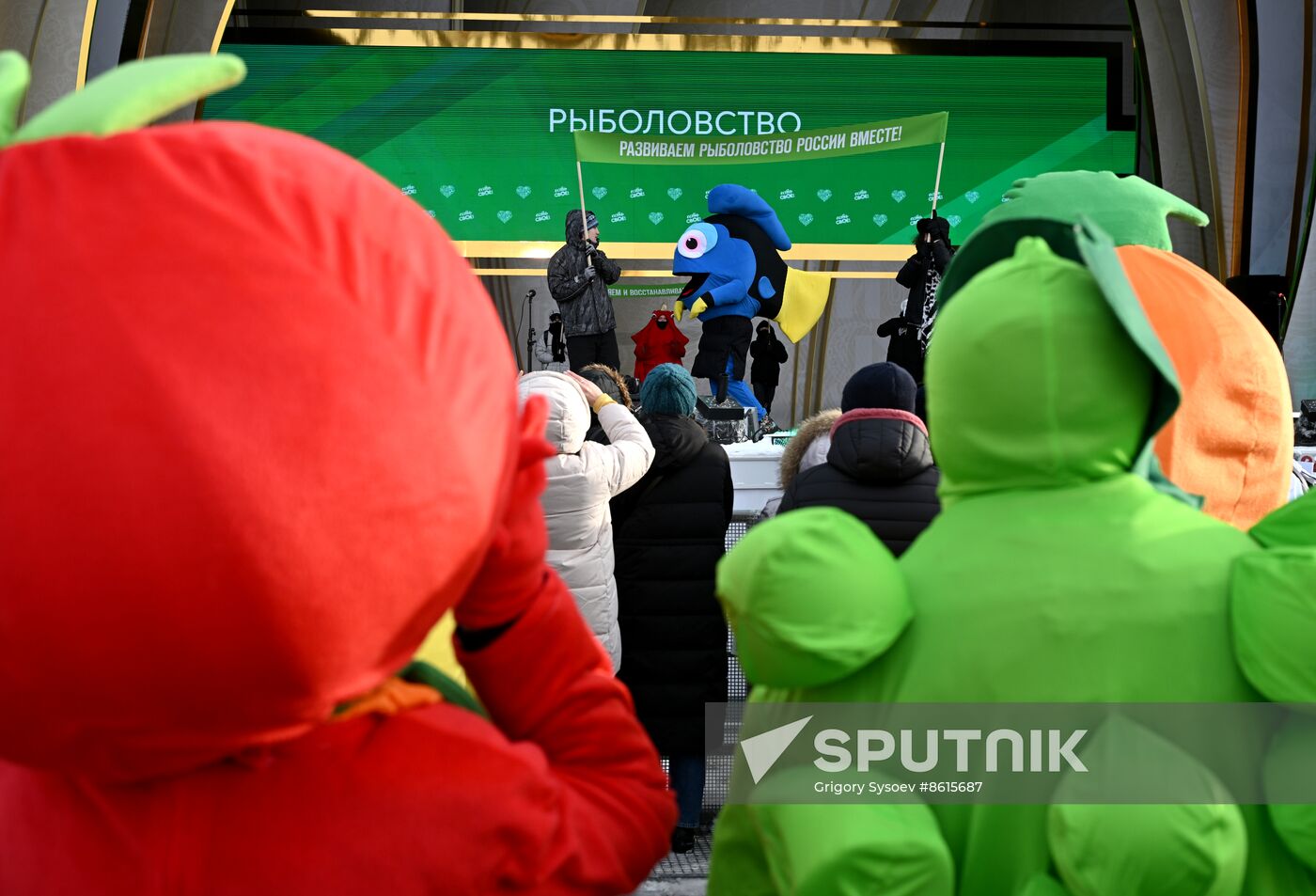 EXPO RUSSIA. Agricultural parade