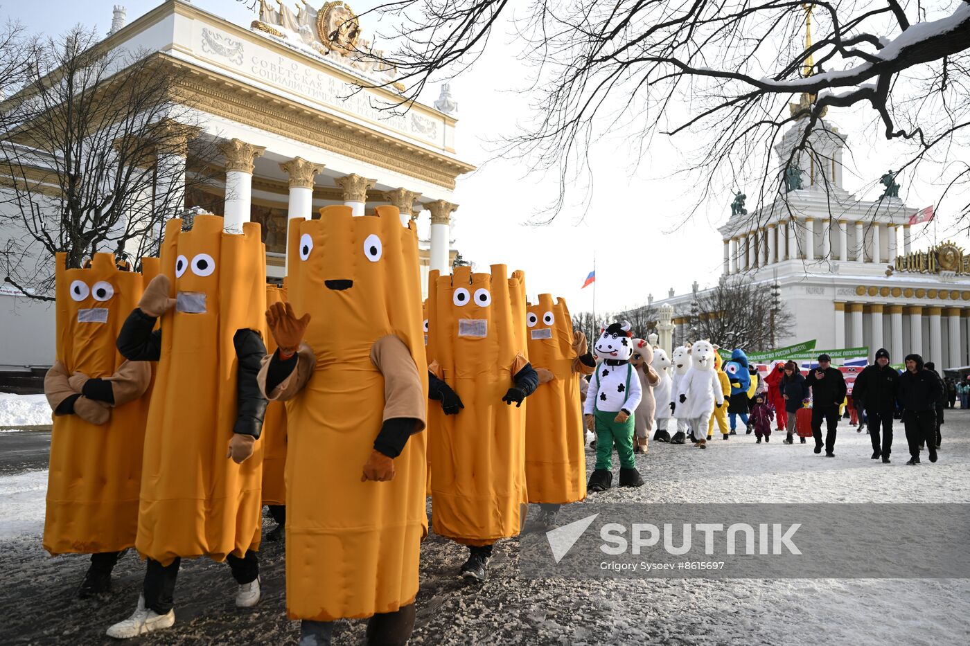EXPO RUSSIA. Agricultural parade