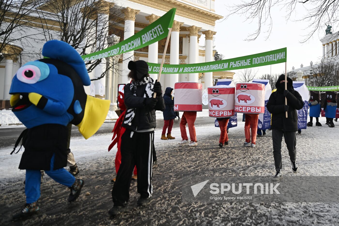 EXPO RUSSIA. Agricultural parade