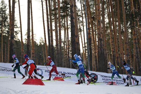 Russia Spartakiad Cross-Country Skiing Women Skiathlon