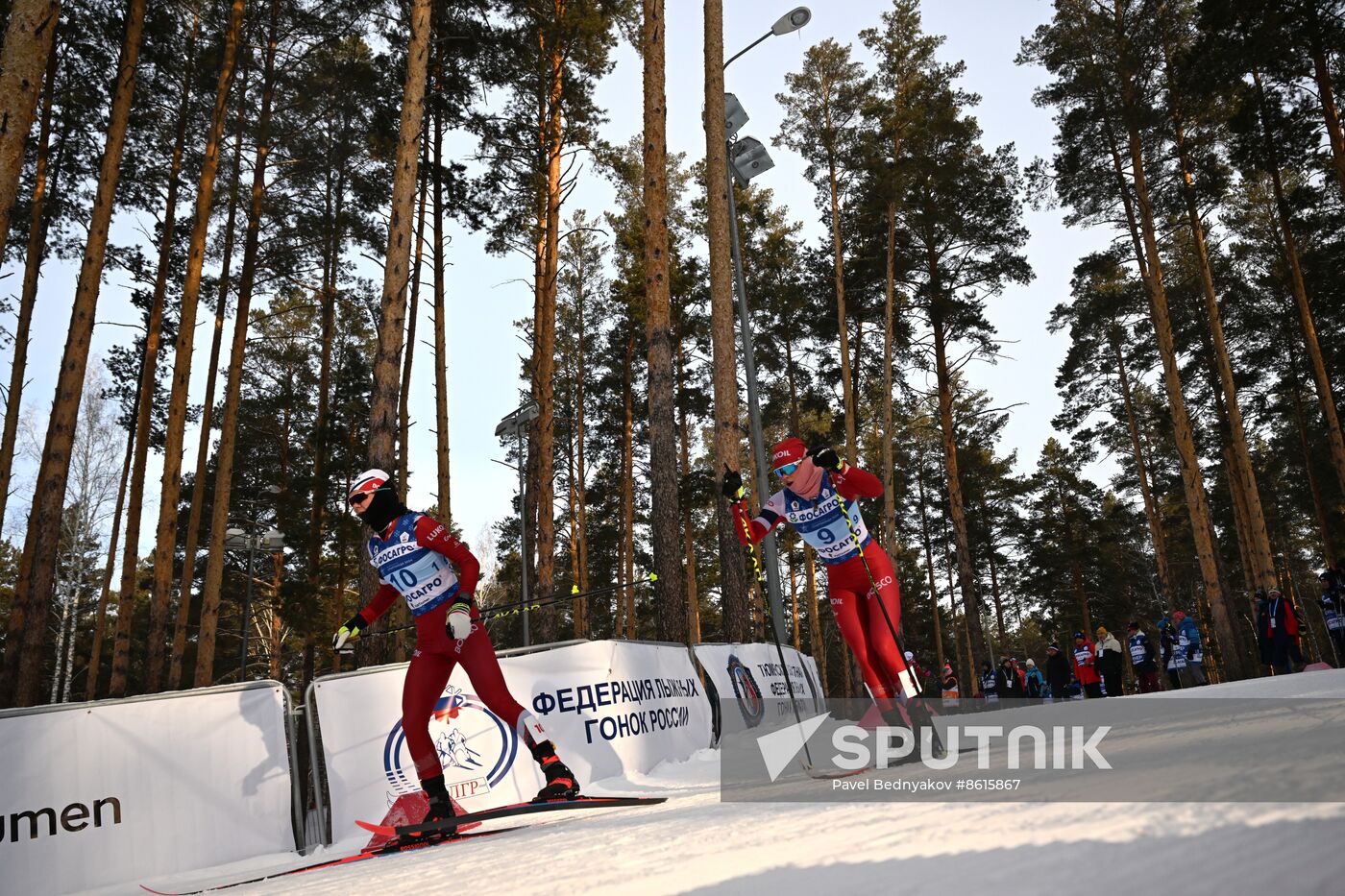 Russia Spartakiad Cross-Country Skiing Women Skiathlon