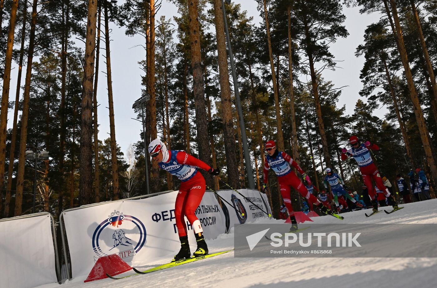 Russia Spartakiad Cross-Country Skiing Women Skiathlon