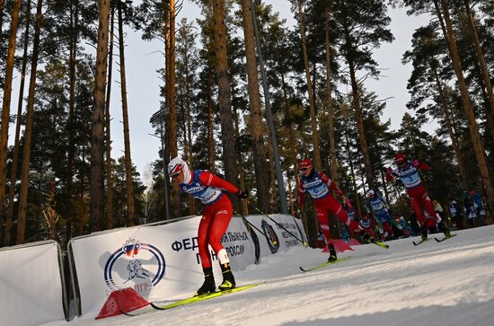 Russia Spartakiad Cross-Country Skiing Women Skiathlon
