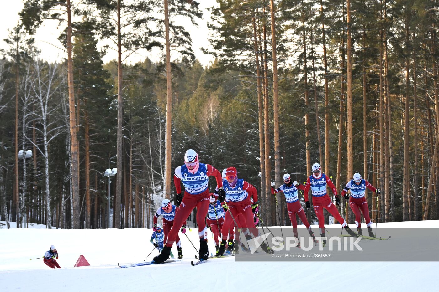 Russia Spartakiad Cross-Country Skiing Women Skiathlon