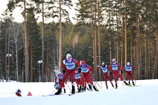 Russia Spartakiad Cross-Country Skiing Women Skiathlon
