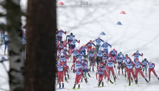 Russia Spartakiad Cross-Country Skiing Women Skiathlon