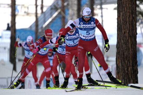 Russia Spartakiad Cross-Country Skiing Women Skiathlon