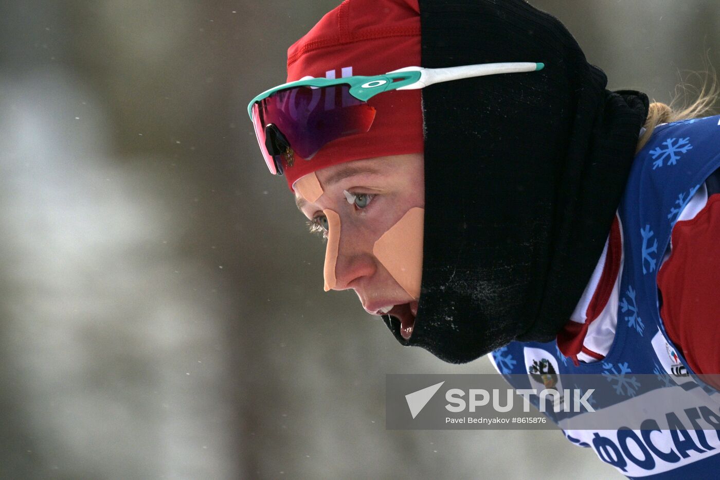 Russia Spartakiad Cross-Country Skiing Women Skiathlon